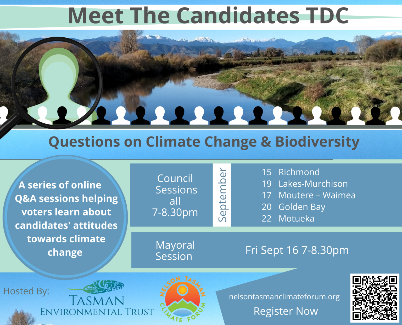 Meet the Candidates - Tasman District Council - Nelson Tasman Climate Forum