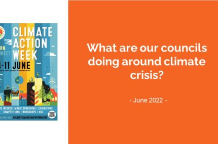 What are our Councils doing around climate crisis? RECORDING
