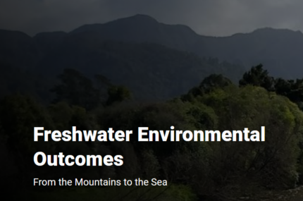 NTCF Response to Freshwater Environmental Outcomes consultation